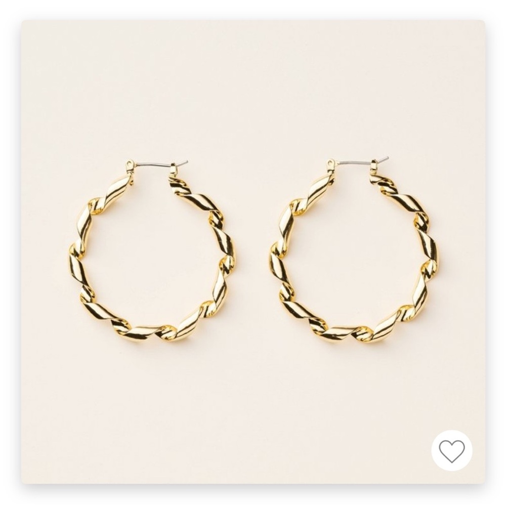 Kate Spade New York X Target Metal Ribbon Hoop Earrings